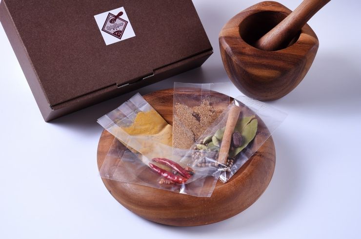 ホールスパイス付き　本格スパイスカレーセット